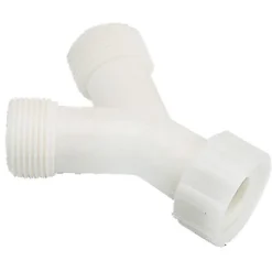 Raccord de jonction en Y 3/4'' pour tuyau d'alimentation de machine à laver - 451-20