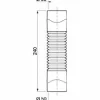 Raccord d'évacuation souple PVC Wirquin Magicoude ø50 mm à coller