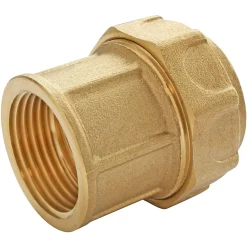 Raccord laiton droit pour PE Ø25 - Femelle 15/21 (1/2")