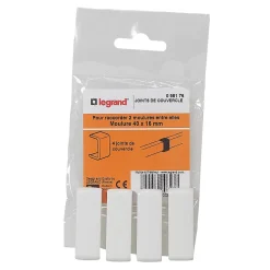 Raccord mur-plafond pour moulure 40 x 16 mm Legrand