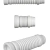 Raccord WC extensible MULTIDROIT - Extensibilité: 180-380mm - raccordement canalisation diam : 93 et 100 mm