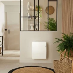 Radiateur électrique Agilia Atlantic - Connecté - 500W - Horizontal - Blanc carat