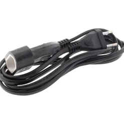 Rallonge de câble HO5VV-F 2x1mm² - 2m - noir - Zenitech