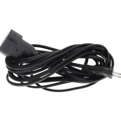 Rallonge de câble HO5VV-F 2x1mm² - 5m - noir - Zenitech