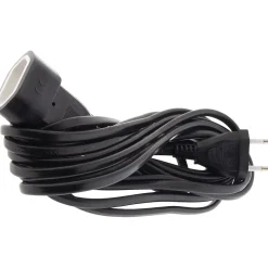 Rallonge de câble HO5VV-F 2x1mm² - 5m - noir - Zenitech