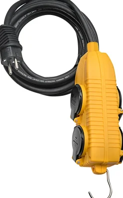 Rallonge de chantier Brennenstuhl Powerblock IP44 10m H07RN-F 3G1,5 - 4 prises 16A
