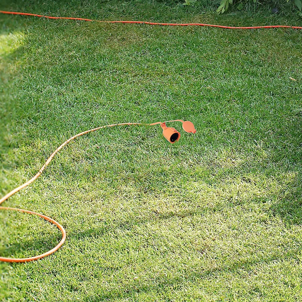 Rallonge de jardin orange Schuko 15 m 3x1,5 mm² IP44 HOROZ