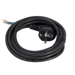 Rallonge HO5VVF 3x1,0mm² - 1,5m - Noir - Chacon