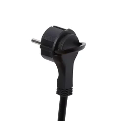 Rallonge intérieur H05VV-F Diall 3 x 1.5 mm² 3m + prise noir