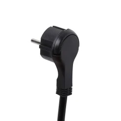 Rallonge intérieur H05VV-F Diall 3 x 1.5 mm² 3m + prise noir