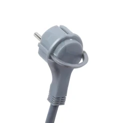 Rallonge intérieur H05VV-F Diall 3 x 1.5 mm² 3m + prise métal