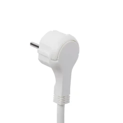 Rallonge intérieur H05VV-F Diall 3 x 1.5 mm² 3m + prise blanc