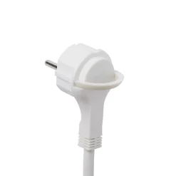 Rallonge intérieur H05VV-F Diall 3 x 1.5 mm² 3m + prise blanc
