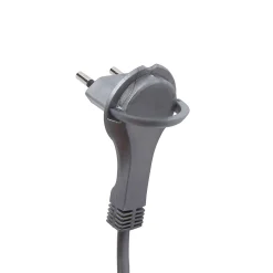 Rallonge intérieur H03VVH2-F Diall 2 x 0.75mm² 3m prise métal