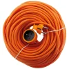 Rallonge électrique Schuko 2P+T 25m - Orange - Zenitech