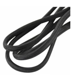 Rallonge électrique textile 1.5m - Noir - Chacon