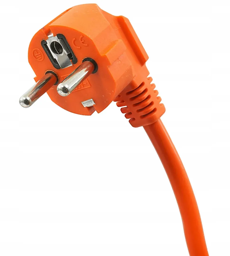 Rallonge électrique 3x1,0 mm 10 m orange