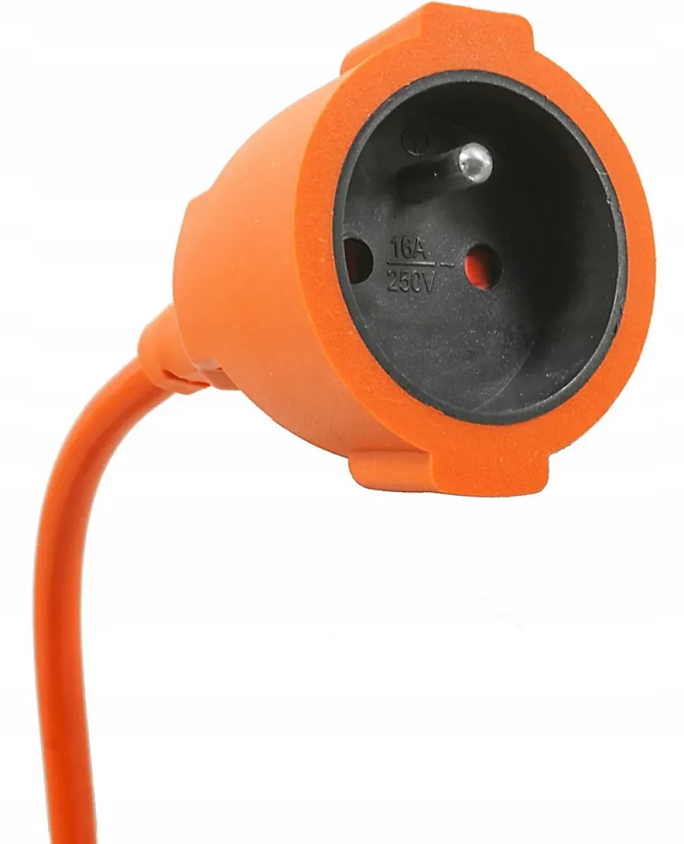 Rallonge électrique 3x1,0 mm 10 m orange