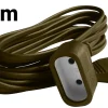 Rallonge 5m - HO3VVH2F 2x0,75mm² 6A - or - Zenitech
