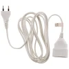 Rallonge 10m - HO3VVH2F 2x0,75mm² 6A - blanc - Zenitech