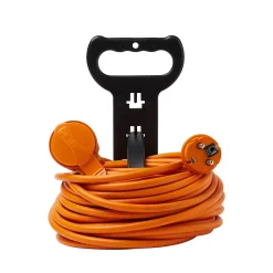 Rallonge orange Diall H05VVF 3G1 5mm² 40m avec clapet