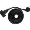 Rallonge Schuko HO5VV-F 3G1,5mm² 5m - noir - Zenitech