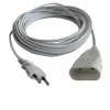 Rallonge 2xG0.75mm² 10m Power1All blanc