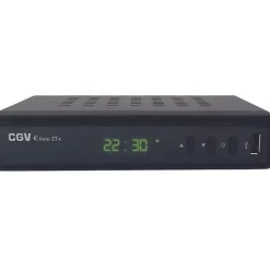 Récepteur TNT HD CGV ETIMO 2TC double tuner HDMI 1080p USB Ethernet Noir
