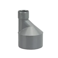 Réduction excentrée en PVC - Diamètres 100x40