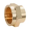 Réduction laiton avec butée interne Femelle 20/27 (3/4") - Femelle 15/21 (1/2"), lot de 2