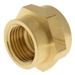 Réduction laiton avec butée interne Femelle 20/27 (3/4") - Femelle 15/21 (1/2"), lot de 2