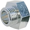 Réduction laiton chromé Femelle 20/27 (3/4") - Mâle 15/21 (1/2"), lot de 2