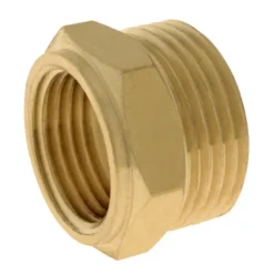 Réduction laiton Mâle 20/27 (3/4") - Femelle 15/21 (1/2")