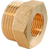 Réduction laiton Mâle 20/27 (3/4") - Femelle 12/17 (3/8")