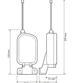 Recepteur 4 canaux PRX433405 - 1173