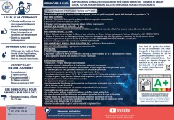 Revêtement invisible anti-infiltration intérieur extérieur multi-supports Ripolin 0,75L