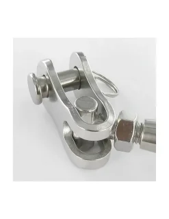 Ridoir à chapes articulées Inox A4 Diamètre 6 - 1 pièce