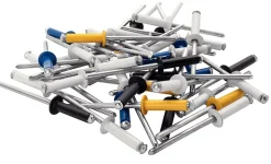 Rivet POP vendu par 32 Rapid 5000404 en aluminium coloré Ø.4,8 x L.16 mm