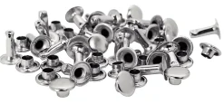 Rivet tubulaire vendu par 25 Rapid 5000414 en acier Ø 7 x L.9 mm Ø de la tige 3 mm