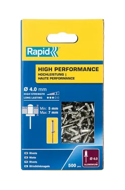Rivets Haute performance Rapid Ø4.0 x 10 mm