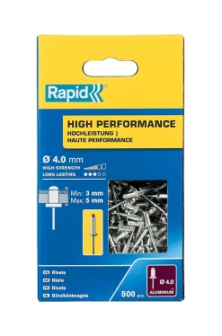 Rivets Haute performance Rapid Ø4.0 x 8 mm
