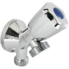 Robinet à clapet pour alimenter une machine à laver Entrée Mâle 1/2" - Sortie Mâle 3/4" en parallèle Somatherm for you