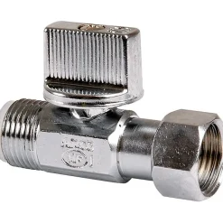 Robinet d'arrêt 1/4 de tour - Arco - MF 1/2' - Nickelé mat