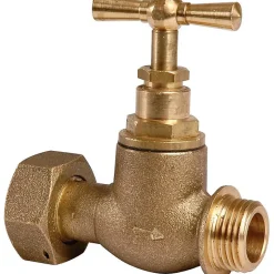 Robinet d'arrêt après compteur d'eau avec tête potence - Watts industries