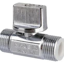 Robinet d'arrêt droit - Arco - 1/4 de tour - Mâle / Mâle