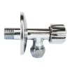 Robinet d'arrêt équerre sous-lavabo long, Mâle 15/21 - Tube cuivre Ø10 mm Schell