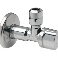 Robinet d'arrêt équerre sur rosace à manette - Nova - Arco - M 1/2' - Bicône Diamètre 10 mm