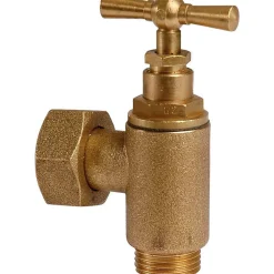 Robinet d'arrêt équerre tête à potence - Watts industries - MF 3/4' - Avant compteur d'eau