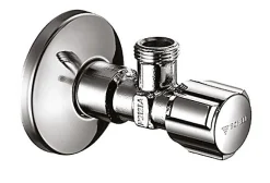Robinet d'arrêt sous lavabo Arrivée Mâle 15/21 - Sortie Mâle 12/17 Schell