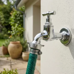 Robinet de puisage chromé 15/21 -20/27 DIALL